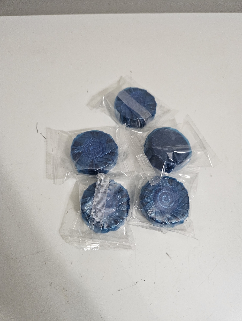 Clorox Blue Individually Wrapped Round Tabs - Pack of 5